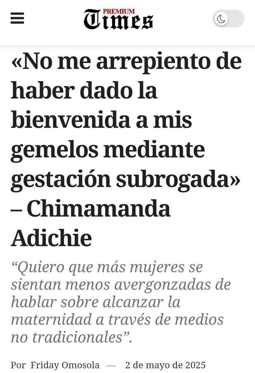 Chimamanda, eres una cínica privilegiada y ricachona sin conciencia feminista ni de clase. Vete a la mierda.