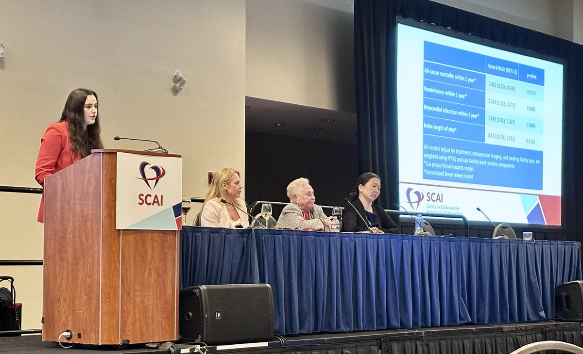 R. Jay Widmer (@drargyle) on Twitter photo Great talk Talia! <a href="/bswhealth/">Baylor Scott & White Health</a> <a href="/TAMUmedicine/">Texas A&M Medicine</a> #SCAI2025 (she has no clue how power-packed that stage is…) Great talk Talia! <a href="/bswhealth/">Baylor Scott & White Health</a> <a href="/TAMUmedicine/">Texas A&M Medicine</a> #SCAI2025 (she has no clue how power-packed that stage is…)