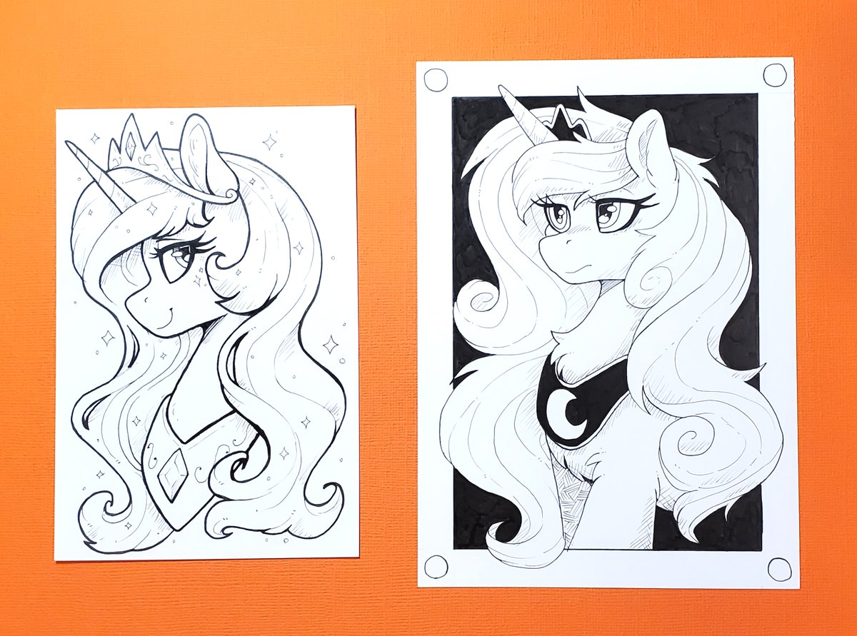 A couple princess WIPs