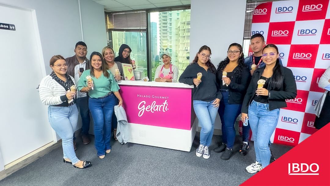 bdopanama's tweet photo. Hoy compartimos una tarde distinta en BDO, degustando de unos deliciosos helados y compartiendo entre compañeros, en reconocimientos a lo que realmente hace grande a nuestra organización: nuestra gente. https://t.co/cdAZHjgkZa