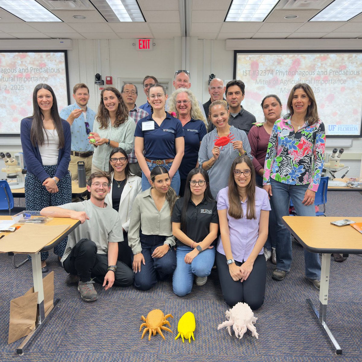 Alexandra Revynthi (@alex_revynthi) on Twitter photo May is a month dedicated to #acarology. On May 1-2 #Extension county faculty participated in an in-service training on #mites of Ag importance. Special thanks to the presenters and the <a href="/IFAS_Extension/">Dr. Andra Johnson</a> for the support! <a href="/UFTropical/">UF IFAS Tropical Research and Education Center</a> <a href="/UFEntNem/">UF/IFAS Entomology & Nematology</a> <a href="/UF_IFAS/">UF IFAS Solutions</a> May is a month dedicated to #acarology. On May 1-2 #Extension county faculty participated in an in-service training on #mites of Ag importance. Special thanks to the presenters and the <a href="/IFAS_Extension/">Dr. Andra Johnson</a> for the support! <a href="/UFTropical/">UF IFAS Tropical Research and Education Center</a> <a href="/UFEntNem/">UF/IFAS Entomology & Nematology</a> <a href="/UF_IFAS/">UF IFAS Solutions</a>