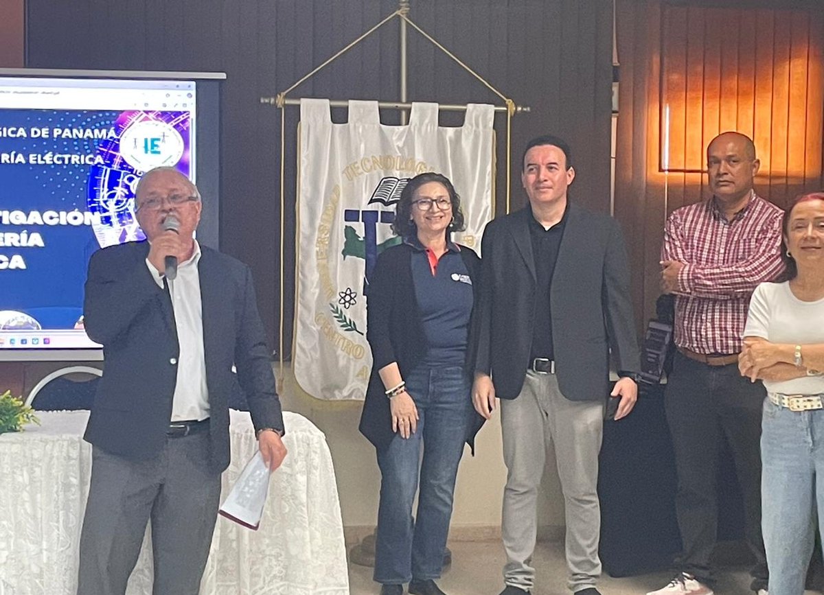 Alexis TEJEDOR-DE-LEÓN 🇵🇦 (@dralexistejedor) on Twitter photo El <a href="/UTPAzuero/">UTP - Centro Regional de Azuero</a> de la <a href="/utppanama/">UTP Panamá</a> es el anfitrión del 3er Foro de Investigación en Ingeniería Eléctrica 2025. Punto de encuentro de estudiantes, docentes e investigadores a nivel nacional. Saludos a la colega <a href="/MarcelaUTP/">Marcela Paredes de Vázquez</a> y al equipo del <a href="/GITTS_UTP/">GITTS</a> El <a href="/UTPAzuero/">UTP - Centro Regional de Azuero</a> de la <a href="/utppanama/">UTP Panamá</a> es el anfitrión del 3er Foro de Investigación en Ingeniería Eléctrica 2025. Punto de encuentro de estudiantes, docentes e investigadores a nivel nacional. Saludos a la colega <a href="/MarcelaUTP/">Marcela Paredes de Vázquez</a> y al equipo del <a href="/GITTS_UTP/">GITTS</a>