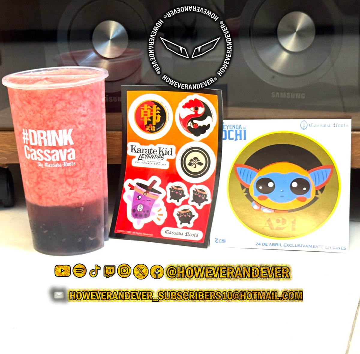 Howeverandever's tweet photo. ME ENCANTO MI BUBBLE DRAGON DE KARATE KID LEYENDAS DE CASSAVA ROOTS!
#cassavaroots #bubbletea #tapioca #karatekit #dondeir #karatekitlegends #howeverandever https://t.co/rqtYiHEJYj