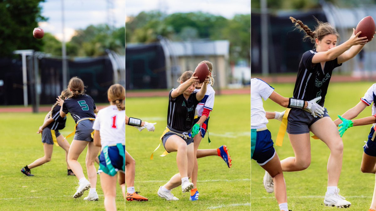 Our flag football season came to an end. Loved playing with our team! 
✔️ 11-3 record 
✔️ 1st ever District Title
✔️ Regional Semifinals