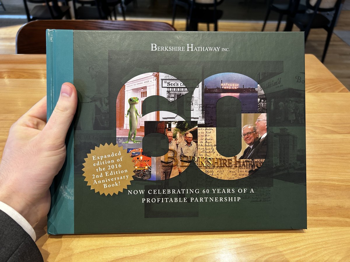 Never have I waited in a 40-minute line to buy a book I knew nothing about.

But that’s what happened at Berkshire Hathaway’s annual shareholder meeting, which told its 40,000 attendees it would have only 5,000 copies of this year’s book on site in Omaha.

It’s the second year in