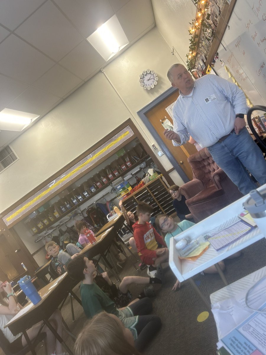 We learned more in depth from a banker about savings, spending, and investing for our economics unit. <a href="/LPSFranklinElem/">Franklin Elementary</a>