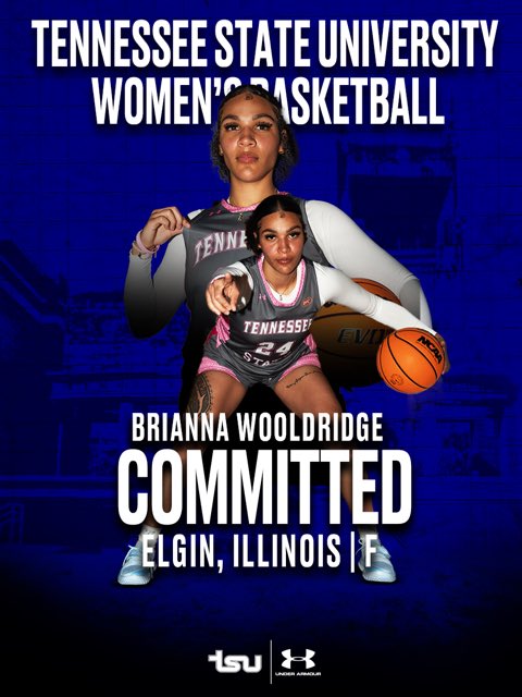 Brianna Wooldridge (6'1" forward) WBB transfer from SIUE has committed to Tennessee State
