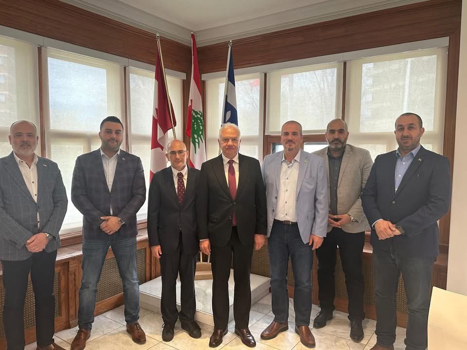 Lebanese Forces - Montreal QC (@lf_intishar_qc) on Twitter photo في إطار جولته على المراجع الرسمية في مونتريال، زار النائب<a href="/drFadiKaram/">Fadi Karam</a> القنصلية اللبنانية برفقة طوني أبي نادر، ورشدي رعد وأعضاء من لجنة مركز القوات، حيث كان في استقبالهم القنصل العام أنطوان عيد. وتمّ البحث في شؤون الجالية والتحضيرات للانتخابات المقبلة.
#القوات_اللبنانية #مونتريال في إطار جولته على المراجع الرسمية في مونتريال، زار النائب<a href="/drFadiKaram/">Fadi Karam</a> القنصلية اللبنانية برفقة طوني أبي نادر، ورشدي رعد وأعضاء من لجنة مركز القوات، حيث كان في استقبالهم القنصل العام أنطوان عيد. وتمّ البحث في شؤون الجالية والتحضيرات للانتخابات المقبلة.
#القوات_اللبنانية #مونتريال