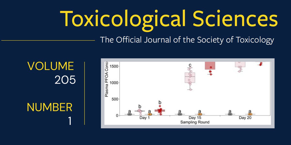 Society of Toxicology (@sotoxicology) on Twitter photo May 2025 <a href="/ToxSci/">Toxicological Sciences</a> #OpenAccess Article—Distribution of Perfluorooctanoic Acid in Exposed Female Postpubertal Pigs in Thermal Neutral or Heat-Stressed Conditions academic.oup.com/toxsci/article… May 2025 <a href="/ToxSci/">Toxicological Sciences</a> #OpenAccess Article—Distribution of Perfluorooctanoic Acid in Exposed Female Postpubertal Pigs in Thermal Neutral or Heat-Stressed Conditions academic.oup.com/toxsci/article…