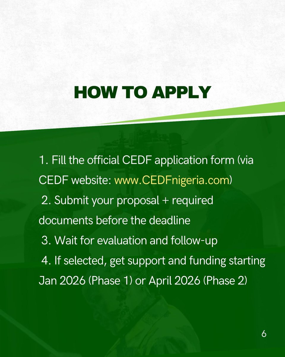 BabaAgba_'s tweet image. Please continue to provide feedback on how to improve it so that we can all achieve our collective goals.

The decade of Nigerian Creativity has officially begun! 

cedfnigeria.com

#CEDF #FMACTCE  #finance #creativity #destination2030 #nigeriaeverywhere