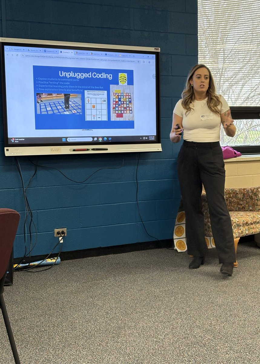 Was a pleasure to team up with a previous <a href="/HTE_K4/">HTEK4</a> colleague to present at <a href="/nltatesic/">NLTA TESIC</a> conference this morning. While we certainly aren’t experts, we’re always happy to share what we know and have learned along the way. Big fan of educator-led learning! <a href="/StTeresasSchoo1/">St. Teresa's School</a>