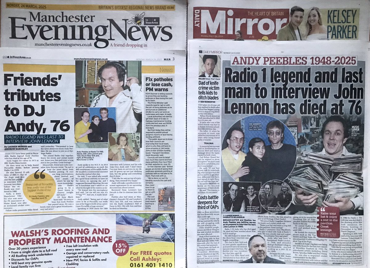 RobMacDonaldLDR's tweet image. Driving home from @LancashireCC elections in Ribble Valley tonight. Heard Lancs DJ Danny Howard on @BBCRadio1 interviewing Lancs DJ Effy on her fave tracks. Included I Wanna Be Your Lover by Prince. Great song. Also a fave of the late great Andy Peebles, ex R1 &amp;amp; @BBCLancashire