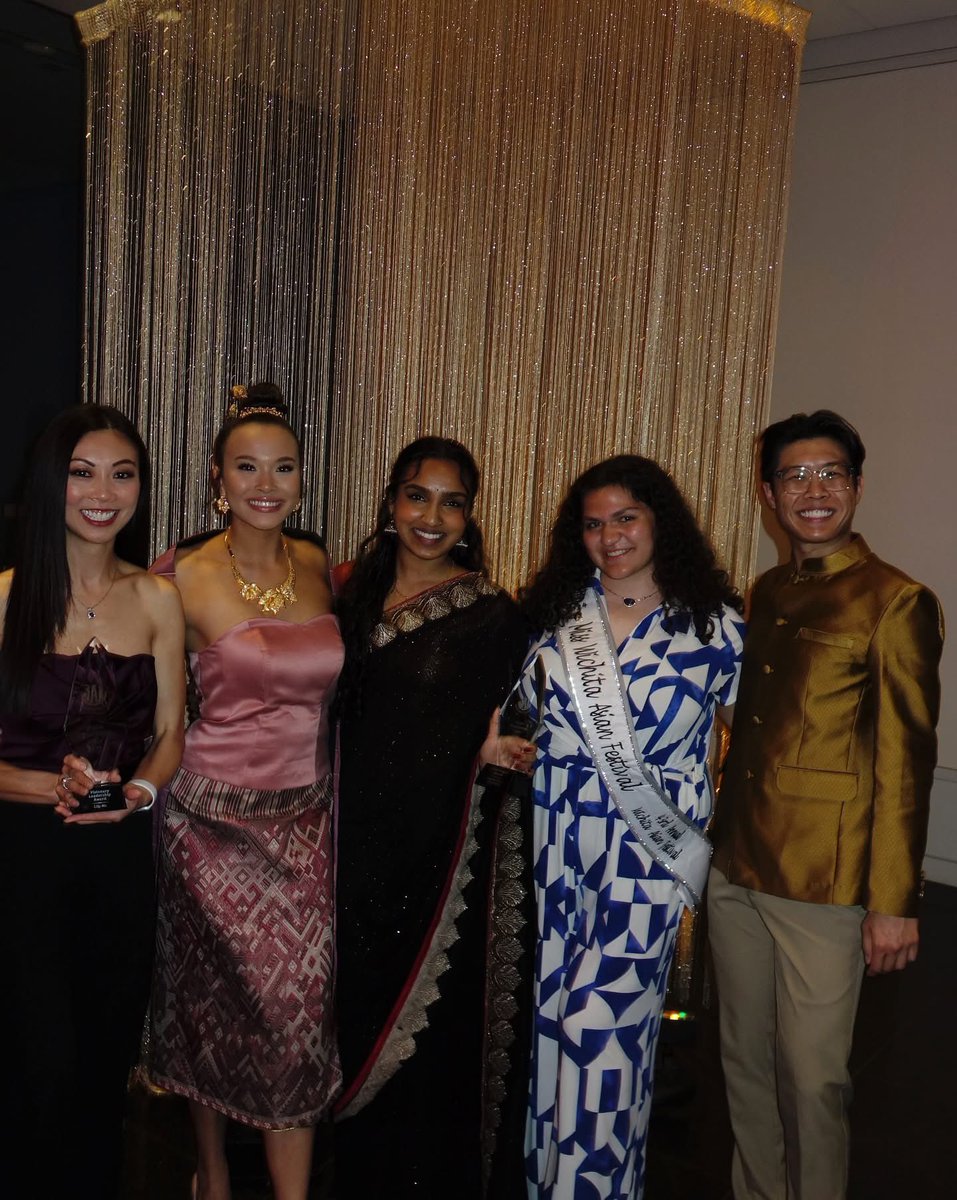 Humbled to accept the Visionary Leadership Award from the Wichita Asian Association, alongside my mom. Ten years ago, I served as president of this nonprofit which helped develop me as a leader, communicator, and cultural arts lover.

Congrats honorees ➡️ wichita.gov/CivicAlerts.as…