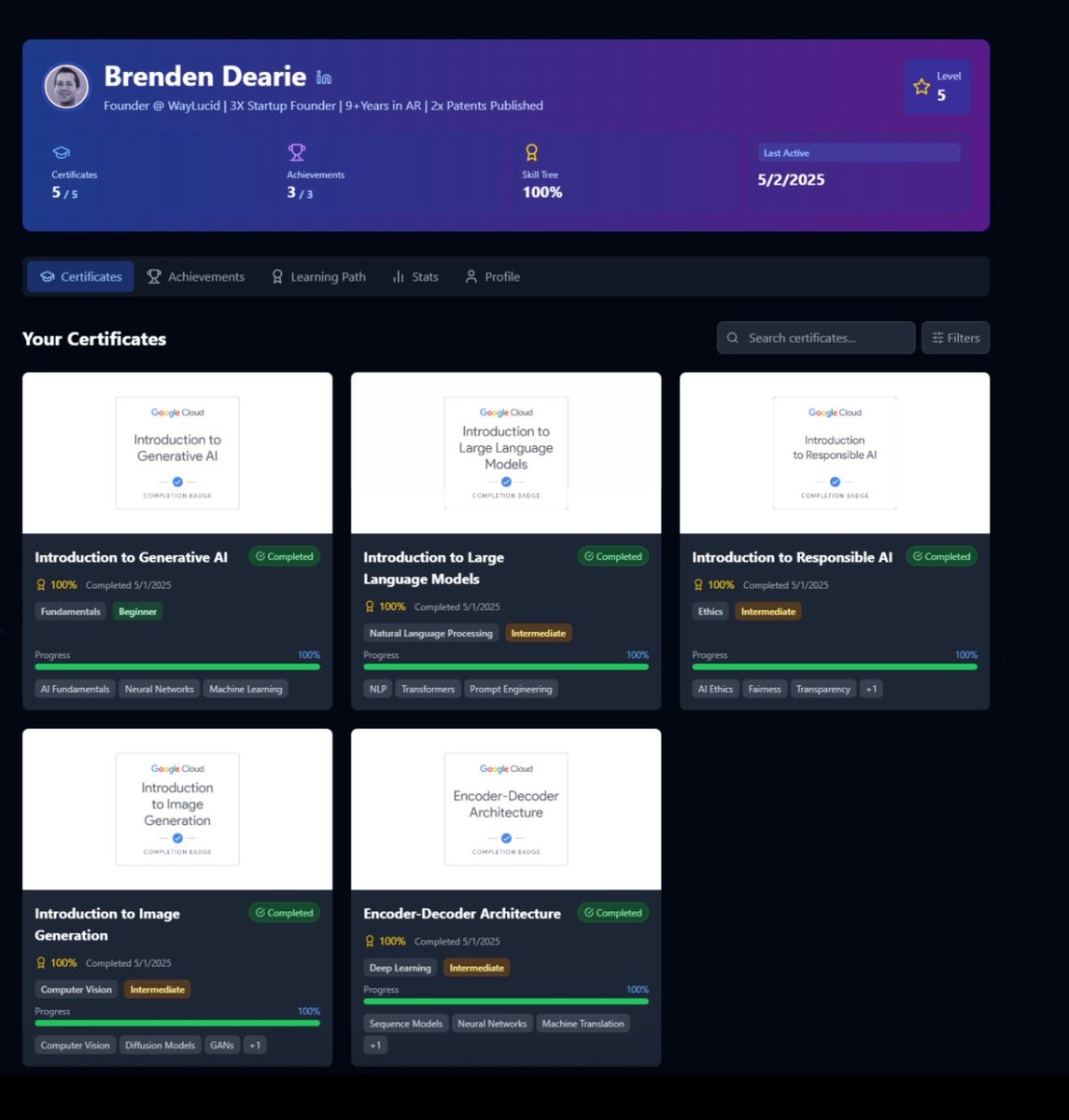 BrendenDearie's tweet image. Had fun building this while taking some AI courses from @Google
googlecourses.netlify.app
Built using @boltdotnew
Deployed via @Netlify
Storage via @supabase