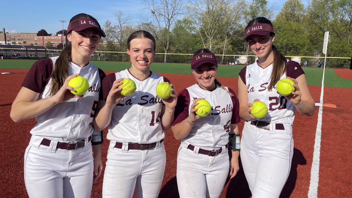 La Salle Academy Softball (@lsasoftballri) on Twitter photo 6οΈβ£π£ at home today in 16-0 win over Moses Brown.
π₯ ROUMELIS 2-3, 2HR, GS, 5RBI
π₯ SILVA 2-3, 2HR, 4RBI
π₯ KERSHAW 2-2, GS, 4RBI
π₯ RING 2-3, HR
π₯ PALLOTTA 2-2
Thatβs 12 HRs (incl. 3 grand slams) in the last 7 inn of play. π§¨
<a href="/EricRueb/">Eric Rueb</a> <a href="/Andy_Villamarzo/">Andy Villamarzo</a> <a href="/MaxPreps/">MaxPreps</a> <a href="/NFCAorg/">National Fastpitch Coaches Association</a> 6οΈβ£π£ at home today in 16-0 win over Moses Brown.
π₯ ROUMELIS 2-3, 2HR, GS, 5RBI
π₯ SILVA 2-3, 2HR, 4RBI
π₯ KERSHAW 2-2, GS, 4RBI
π₯ RING 2-3, HR
π₯ PALLOTTA 2-2
Thatβs 12 HRs (incl. 3 grand slams) in the last 7 inn of play. π§¨
<a href="/EricRueb/">Eric Rueb</a> <a href="/Andy_Villamarzo/">Andy Villamarzo</a> <a href="/MaxPreps/">MaxPreps</a> <a href="/NFCAorg/">National Fastpitch Coaches Association</a>