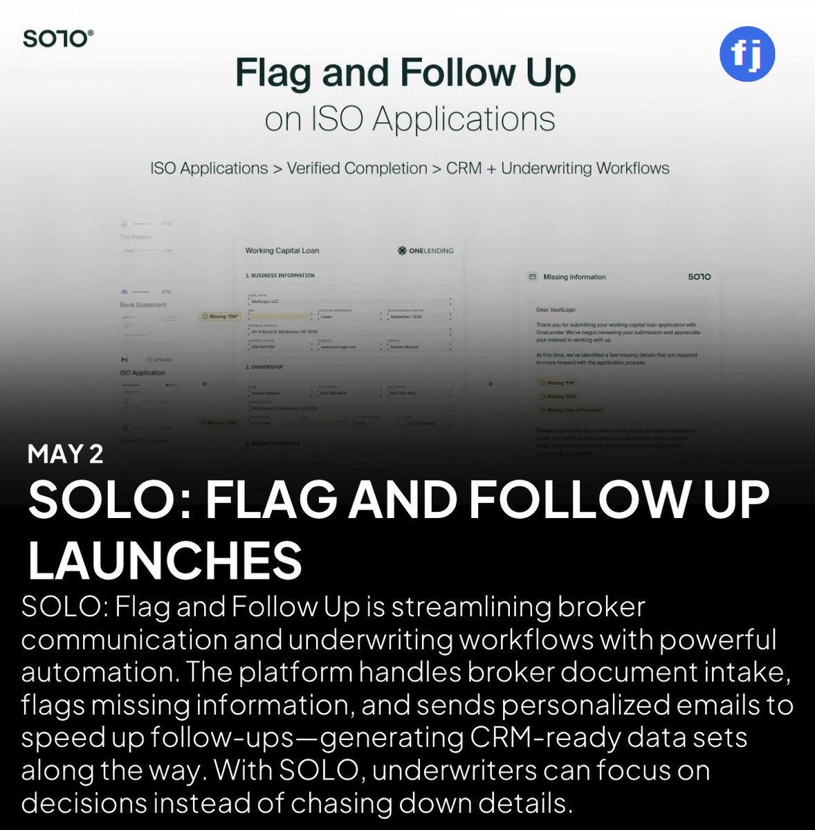 founderjournals's tweet image. Congrats on the launch Georgina Merhom & team @SOLOAPI!
🚨 Live on @ProductHunt 👇
fondo.ai/3YrMVDI