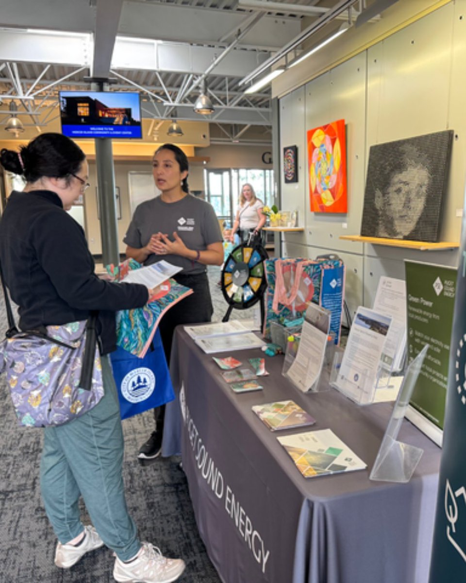 As part of PSE’s Earth Month celebrations, we enjoyed talking with customers about ways to save energy and go further with their sustainability efforts by joining our Green Power program.

Learn more about the program: ms.spr.ly/6019SROqv