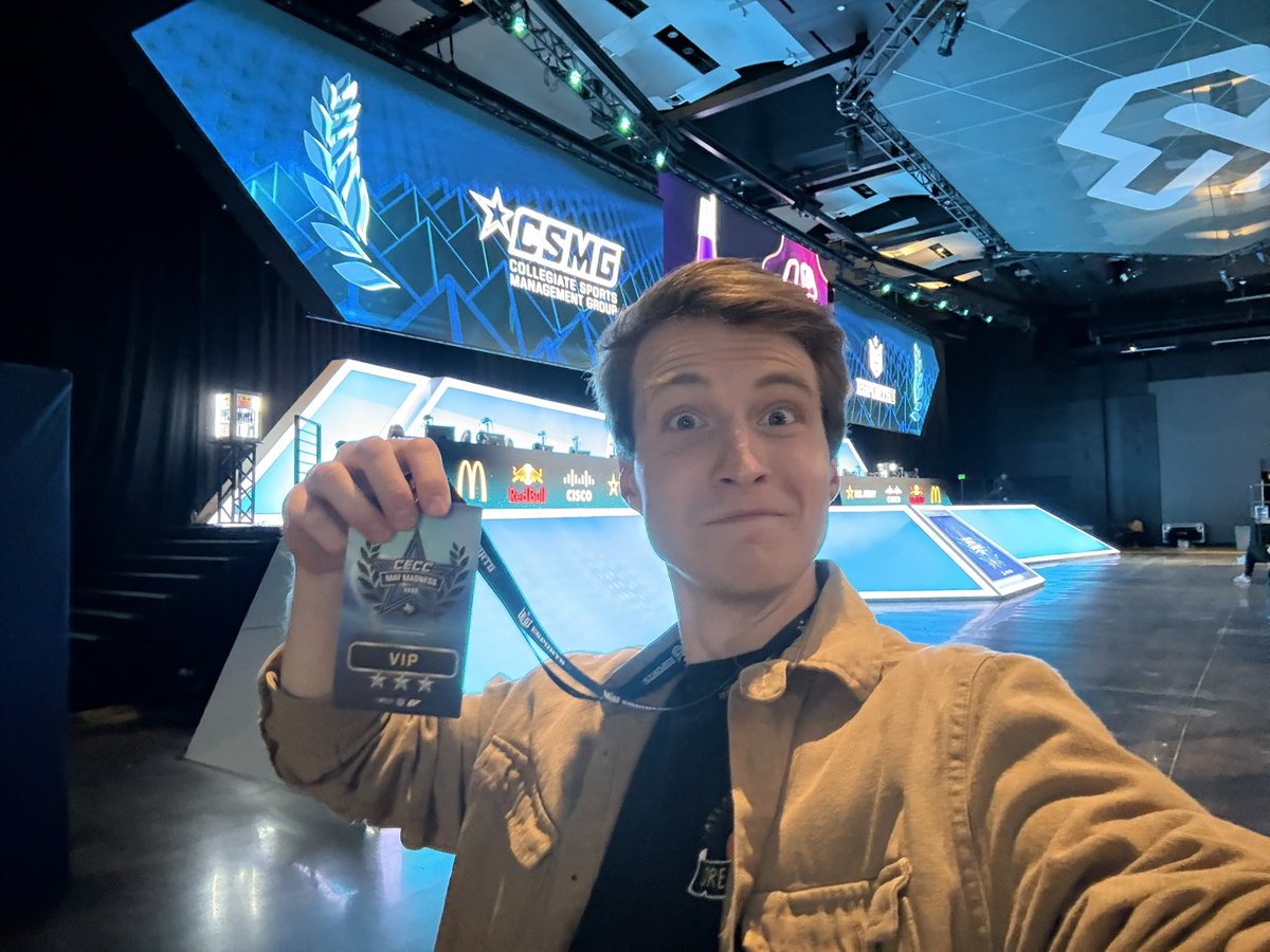 Bepic here! I’ve been given the social media reigns this weekend while I’m at CECC May Madness repping the SEL 😎

Stoked to be here! Say hi if you see me!

<a href="/EsportsUGaming/">EsportsU</a> #CECCTexas2025