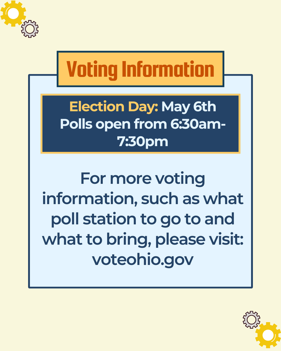 AnitaSomaniMD's tweet image. Did you know there’s an election on Tuesday May 6th? This #funfactfriday, I’m telling you why I’m voting YES on Issue 2.

#issue2 #infrastructure #electionday #ohiovotes