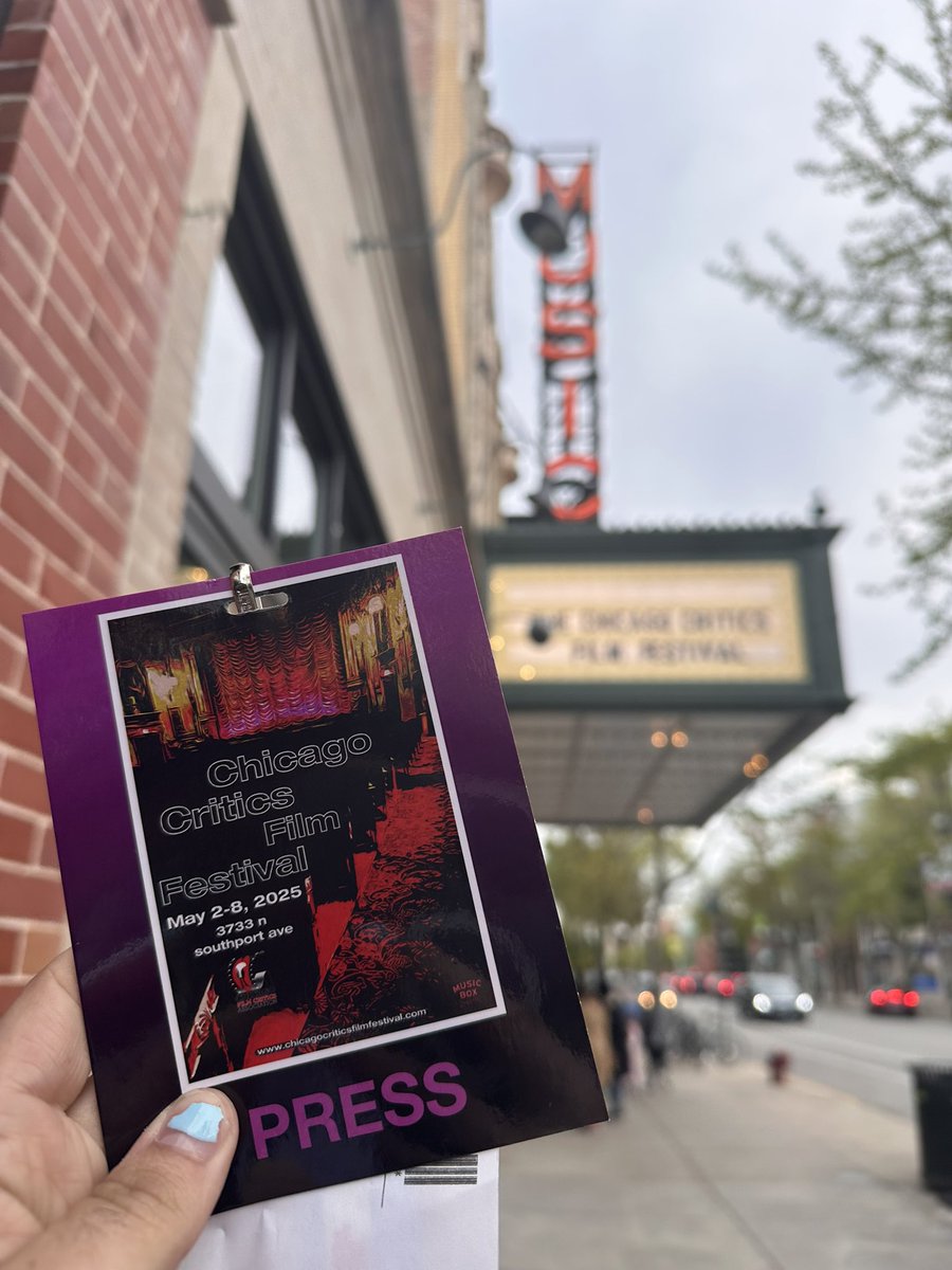 Here we are!
#ChicagoCriticsFilmFest