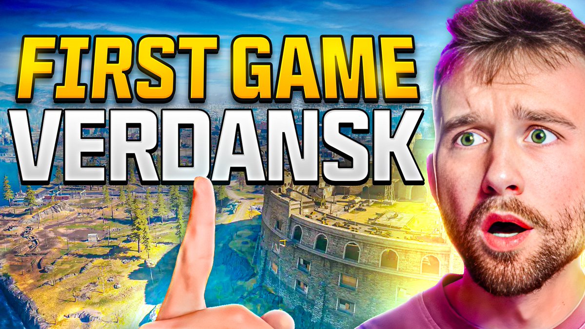 Our first game on Verdansk in 2025!🤯

Watch it now on YouTube! ⬇️