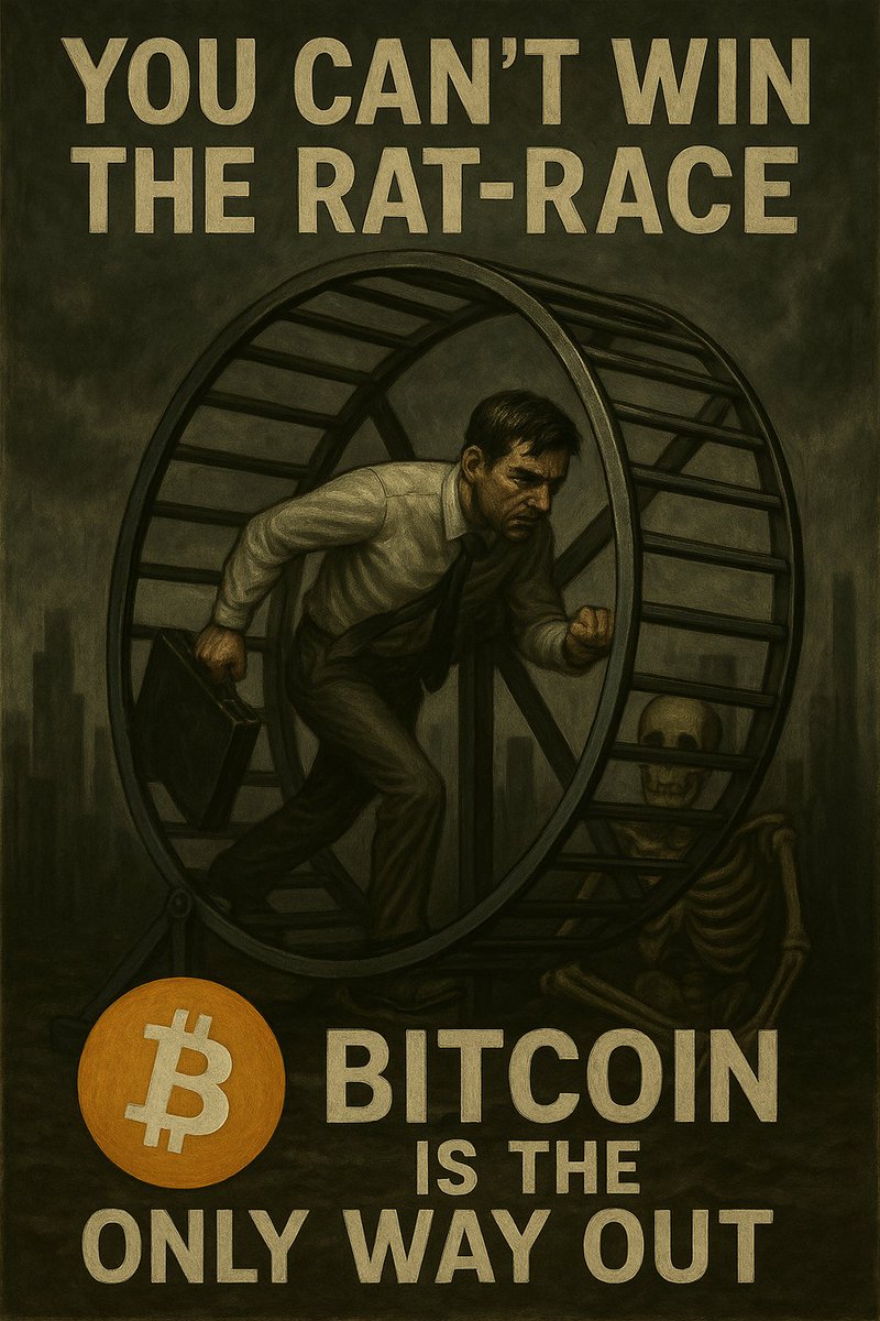 You Can't Win The Rat Race - But You Can Leave It

You can work 40 years, climb the corporate ladder, save diligently - and still lose. Why? Because you’re trading your time for something they can print. The fiat system is designed to reward debt and punish savings.

In just the