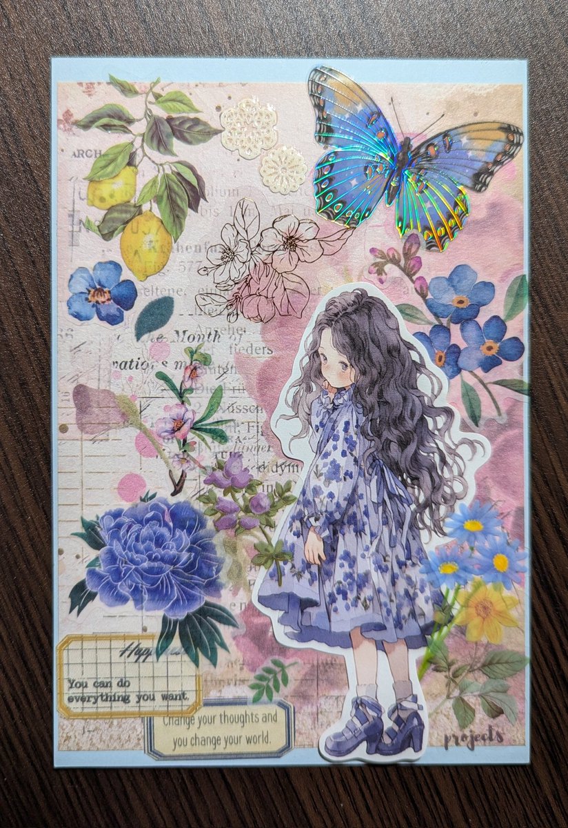 おはようございます😊
 #コラージュ  #コラージュ好きさんと仲良くなりたい