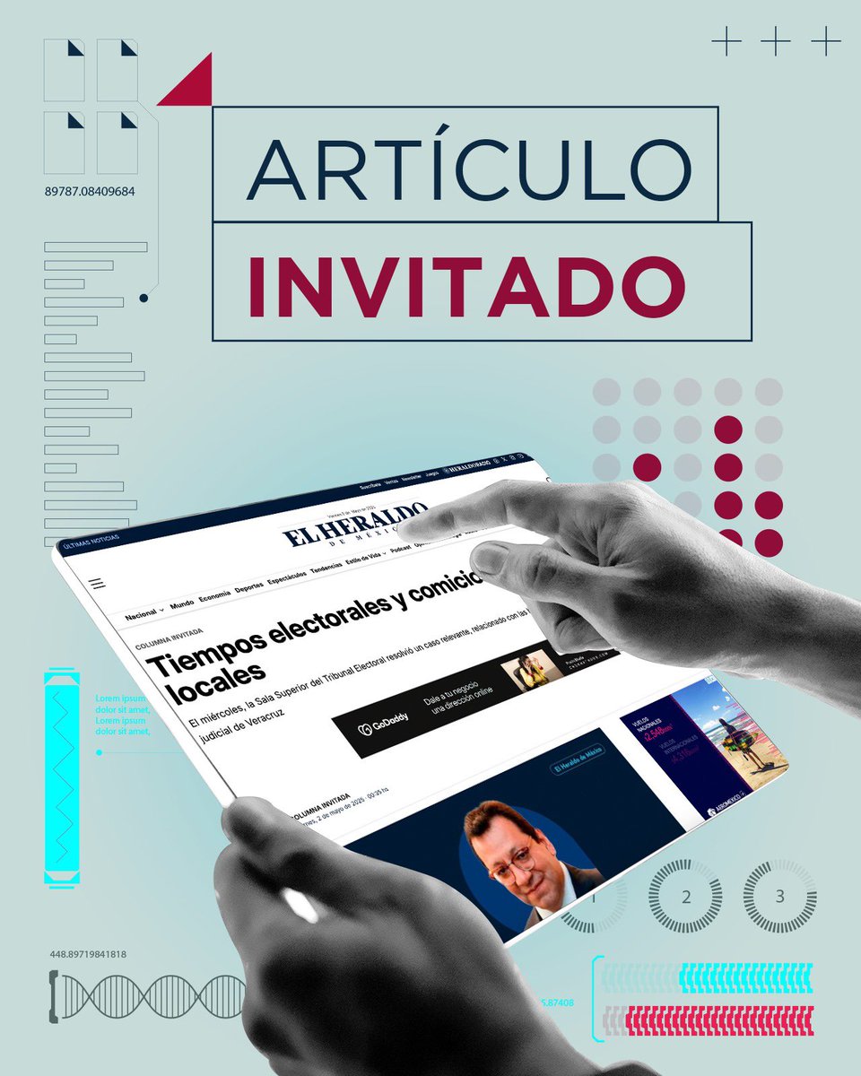 FFuentesBarrera's tweet photo. En las últimas semanas, el @TEPJF_informa ha resuelto varios casos relacionados con el diseño de las boletas para las #eleccionesjudiciales en algunos estados y distritos judiciales federales. Uno de esos asuntos, el caso Veracruz, fue fundamental para garantizar la seguridad jurídica y el respeto a los tiempos de nuestra democracia. 

Sobre este caso, escribo hoy en @heraldodemexico: https://t.co/cYimRGNN8I
