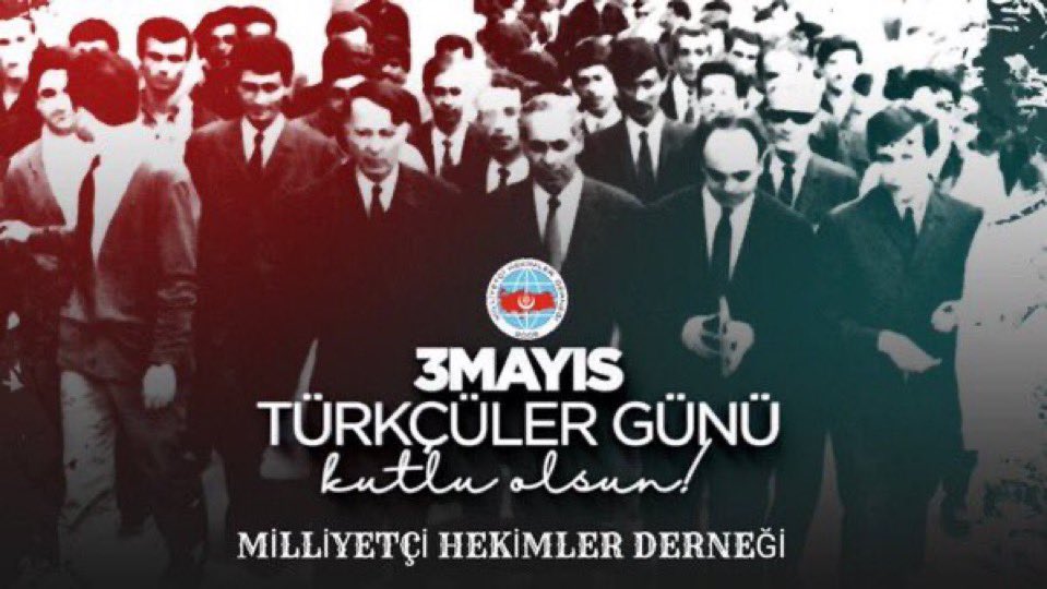 “Türkçülük öyle şerefli bir bayraktır ki, O’nu vatanın her köşesinde durmadan dalgalandırmak her Türk’ün ilk ve milli vazifesidir.” 
M. Kemal ATATÜRK
#3MayısTürkçülerGünü Kutlu Olsun
