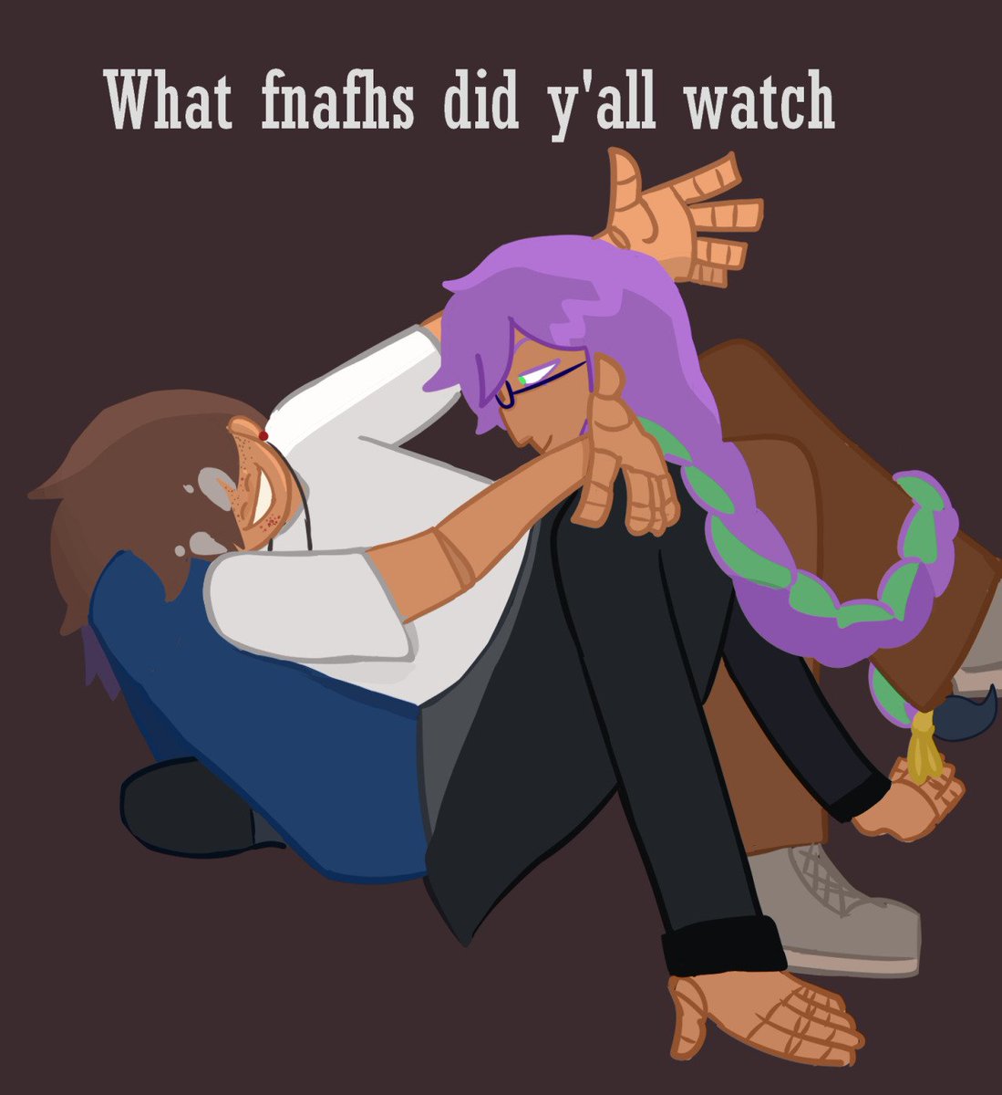 estoy haciéndole reupload a cosas viejas porque soy menso y no puse el tag del ship #fnafhs #loowynn