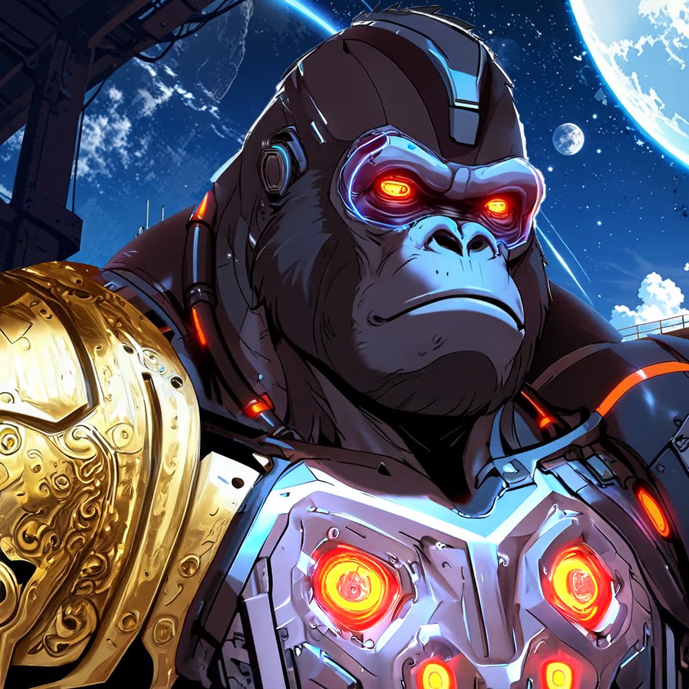 PK 🪐 (@pumpkinking72) on Twitter photo Just received my 1rst <a href="/CyberapeYacht/">Cyber Ape Yacht Club</a>, Gorilla
A day after launch of the <a href="/UnrealKingdoms/">Unreal Kingdoms</a> game on Playstation, XBox & Steam..Tap in 💯
This guy fvks hard ! Just received my 1rst <a href="/CyberapeYacht/">Cyber Ape Yacht Club</a>, Gorilla
A day after launch of the <a href="/UnrealKingdoms/">Unreal Kingdoms</a> game on Playstation, XBox & Steam..Tap in 💯
This guy fvks hard !