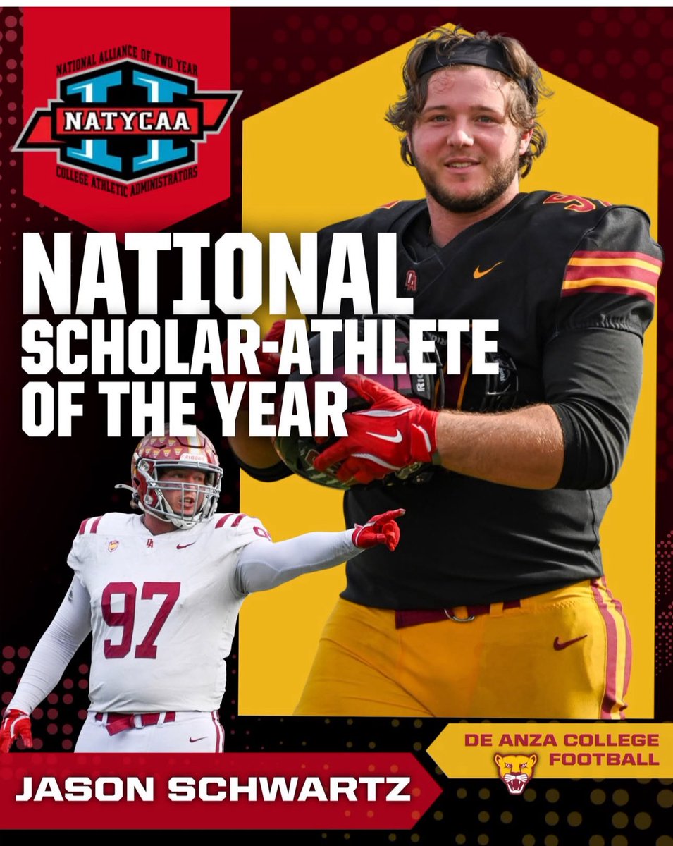 Super blessed and thankful to receive this award! <a href="/Coach_Dags/">Joe D'Agostino</a> <a href="/DALionsFootball/">De Anza Football</a> <a href="/DeAnzaAthletics/">De Anza Athletics</a> 

deanzasports.com/sports/fball/2…