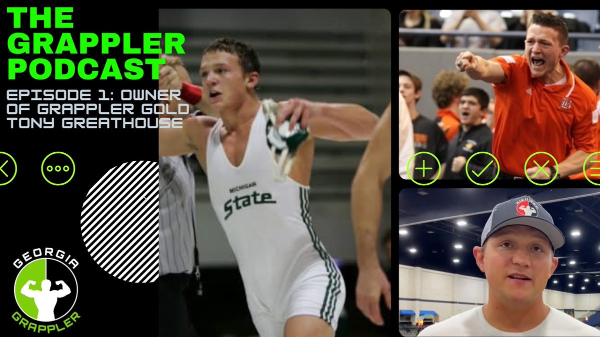 Episode 1 of the Grappler Podcast is out now! We sit down with Tony Greathouse, the owner of Grappler Gold. Please make sure to like and subscribe to all our social media channels for updates. Go give it a listen!

grappler.webflow.io/blog/the-grapp…

#wrestling #georgiagrappler #grappling