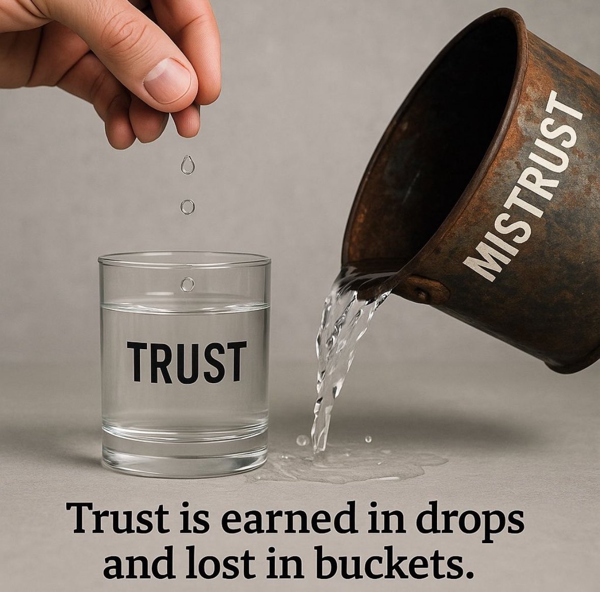 Trust is the bedrock of any high-performing culture. Without it, there is no connection, no communication, and no commitment. With it, teams move faster, take greater risks, and stay united under pressure. #buildyourfoundation