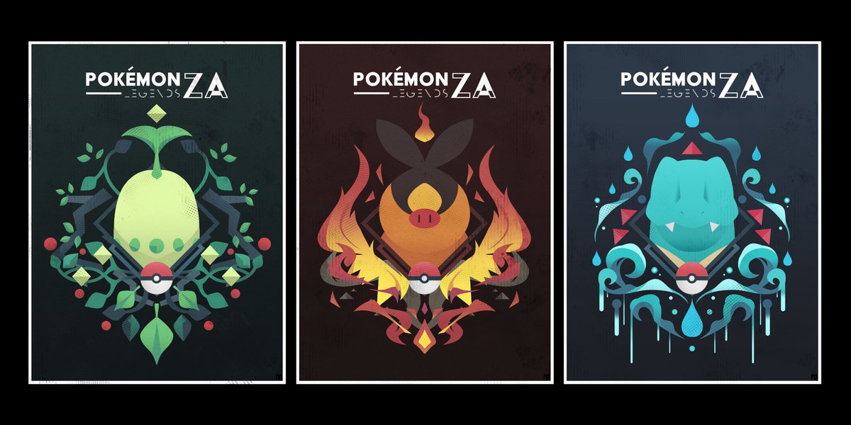 usermonokrome's tweet image. Pokemon Legends: Z-A Starters ݁.𖥔 ݁ ˖
#Pokemon #PokemonLegendsZA
