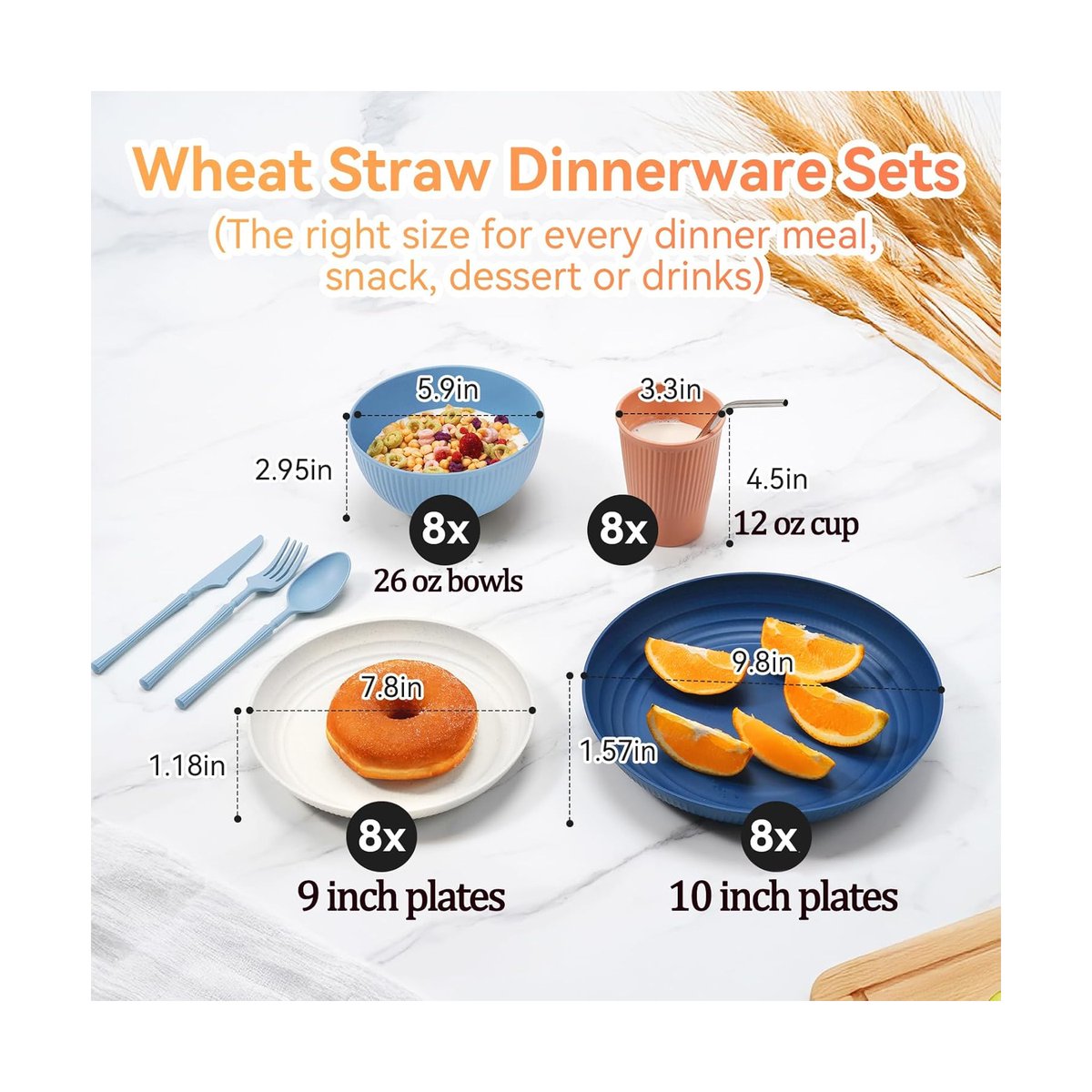 TopKitchensdeal's tweet photo. Check out our review of this 64-piece wheat straw dinnerware set!
Unbreakable &amp; microwave safe? Yes, please! 🤩 Get 20% off until May 5th!
#WheatStrawDinnerware #EcoFriendly #DinnerwareSet #Sale

Buy now: https://t.co/fZyzIXm4II 🛒 https://t.co/f4VNYG25Ve