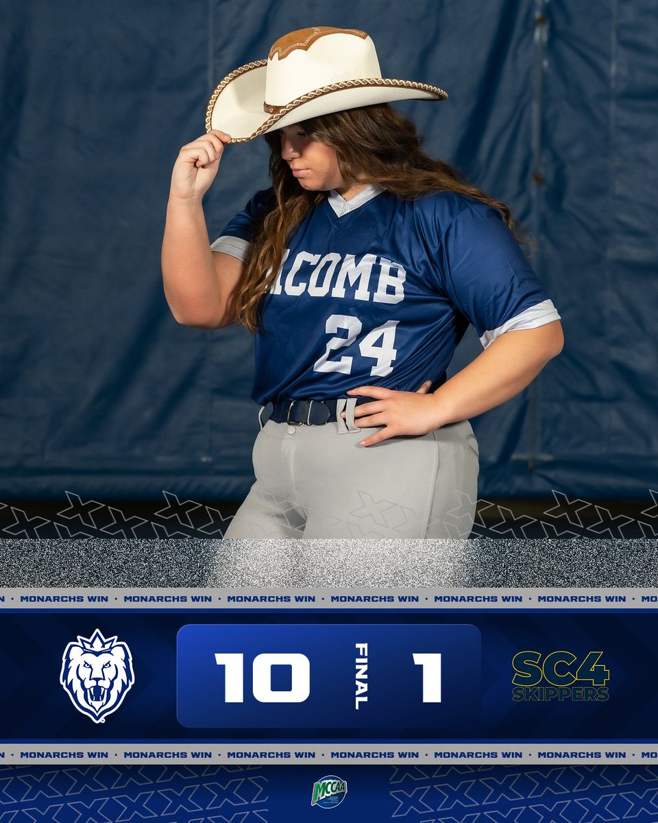 Macomb Athletics (@macombmonarchs) on Twitter photo MONARCHS WIN!!
<a href="/MacombSoftball/">Macomb Softball</a> 10, SC4 1 (F/5)
The Monarchs move one step closer to securing their postseason spot with a 10-1 game two win! Maddy Roberson homered and got the win in the circle while Paige Muehlbrandt and Aubrey Rich also went deep in victory! MONARCHS WIN!!
<a href="/MacombSoftball/">Macomb Softball</a> 10, SC4 1 (F/5)
The Monarchs move one step closer to securing their postseason spot with a 10-1 game two win! Maddy Roberson homered and got the win in the circle while Paige Muehlbrandt and Aubrey Rich also went deep in victory!