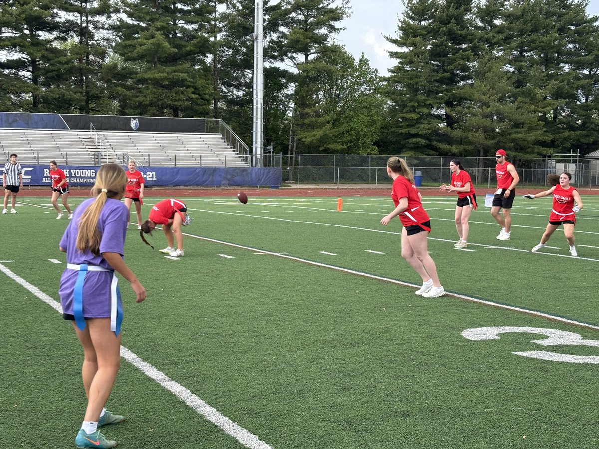 WKHSWolves's tweet image. The Kilbourne Kitties defeated the Red Hot Chili Peppers in the championship game! #PowderPuff