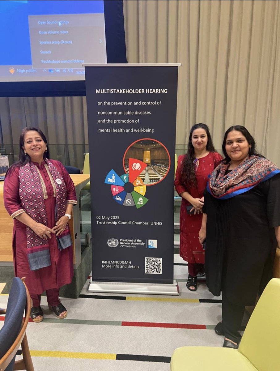 HRIDAY (@hriday_org) on Twitter photo We are in New York to attend the #UN Multi-Stakeholder Hearing on #NCDs & #MentalHealth at <a href="/UN/">United Nations</a> HQ, ahead of #HLM4.
Proud to represent civil society and reaffirm our commitment to equitable, people-centered health systems.
<a href="/ncdalliance/">NCD Alliance</a> <a href="/HIA_NCD/">Healthy India Alliance</a> <a href="/WHO/">World Health Organization (WHO)</a> <a href="/UN/">United Nations</a> <a href="/UNICEF/">UNICEF</a> <a href="/UNICEFROSA/">UNICEF South Asia</a> We are in New York to attend the #UN Multi-Stakeholder Hearing on #NCDs & #MentalHealth at <a href="/UN/">United Nations</a> HQ, ahead of #HLM4.
Proud to represent civil society and reaffirm our commitment to equitable, people-centered health systems.
<a href="/ncdalliance/">NCD Alliance</a> <a href="/HIA_NCD/">Healthy India Alliance</a> <a href="/WHO/">World Health Organization (WHO)</a> <a href="/UN/">United Nations</a> <a href="/UNICEF/">UNICEF</a> <a href="/UNICEFROSA/">UNICEF South Asia</a>
