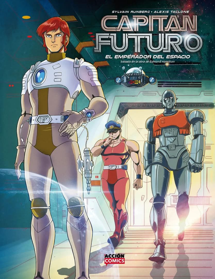 Comenzó la preventa de Capitán Futuro editado por <a href="/AccionComics/">Acción Comics</a> Puedes acceder a la preventa acá: accioncomics.cl/index.php/tien…