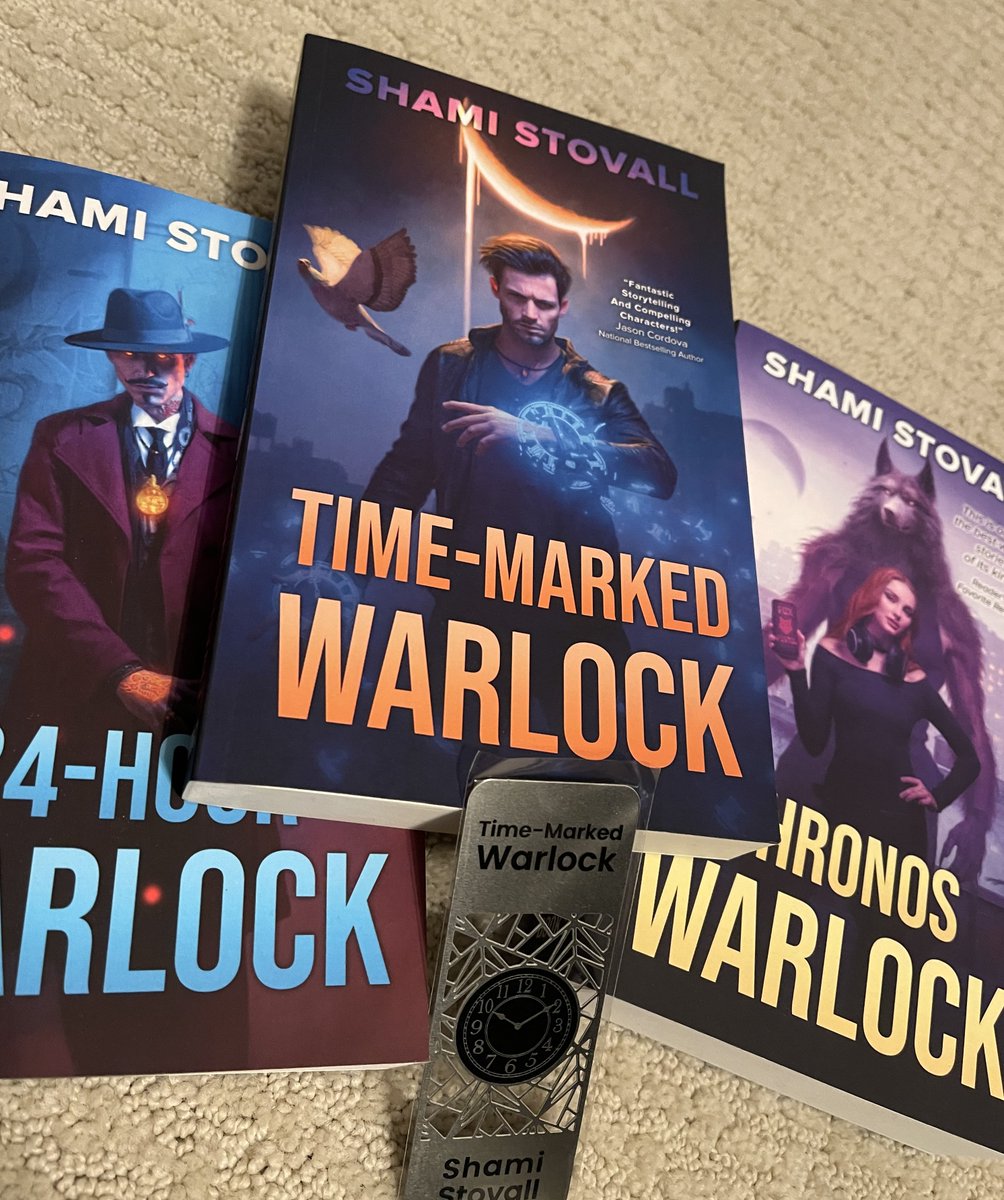 Hey peeps!

Right now, I have the Chronos Chronicles [Books 1-3] signed and on my website for sale! It also comes with a cool metal bookmark! 💪🎉

So if you'd like a set, check it out on my website!