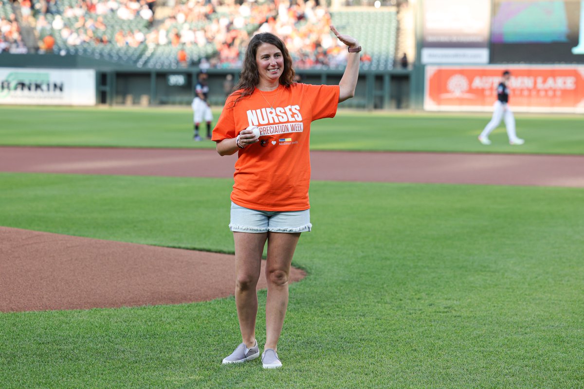 OsCommunity's tweet image. In celebration of Nurses Week, we welcomed nurses from @MedStarHealth to The Yard!