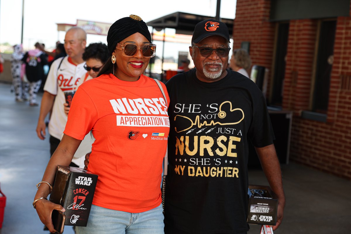 OsCommunity's tweet image. In celebration of Nurses Week, we welcomed nurses from @MedStarHealth to The Yard!
