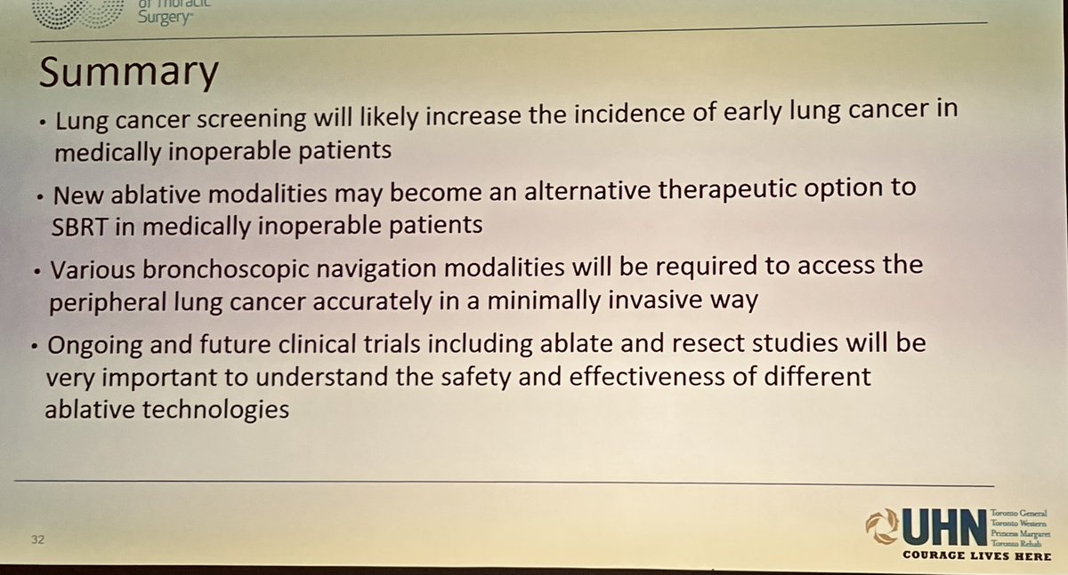 Dr. Yasufuku shares an innovative vision for select lung cancer care - a “one-stop shop” for tissue sampling, diagnosis, and treatment. A great option for non-operable patients… and perhaps for operable patients in the future! 🫁⚡️<a href="/AATSHQ/">AATS</a>