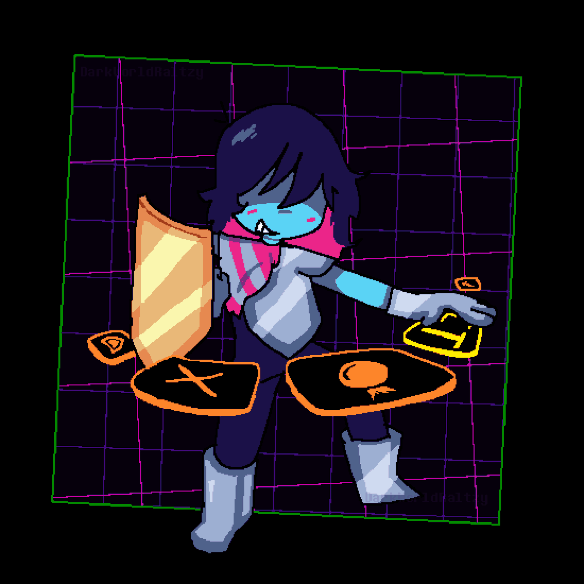 RUDEBUSTER - #DELTARUNE #Deltarunefanart ❤