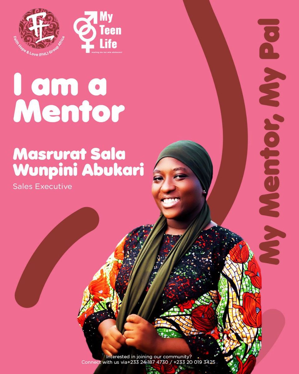 Faith, Hope & Love Group (@groupfhl) on Twitter photo Another set of incredible mentors from My Mentor, My Pal are in the spotlight! These role models have empowered our girls with wisdom and care!
#MentorshipWorks #GirlsLeadership #MyMentorMyPal #EmpowerThroughConnection
<a href="/edithasamani/">Edith Esinam Asamani</a> Another set of incredible mentors from My Mentor, My Pal are in the spotlight! These role models have empowered our girls with wisdom and care!
#MentorshipWorks #GirlsLeadership #MyMentorMyPal #EmpowerThroughConnection
<a href="/edithasamani/">Edith Esinam Asamani</a>