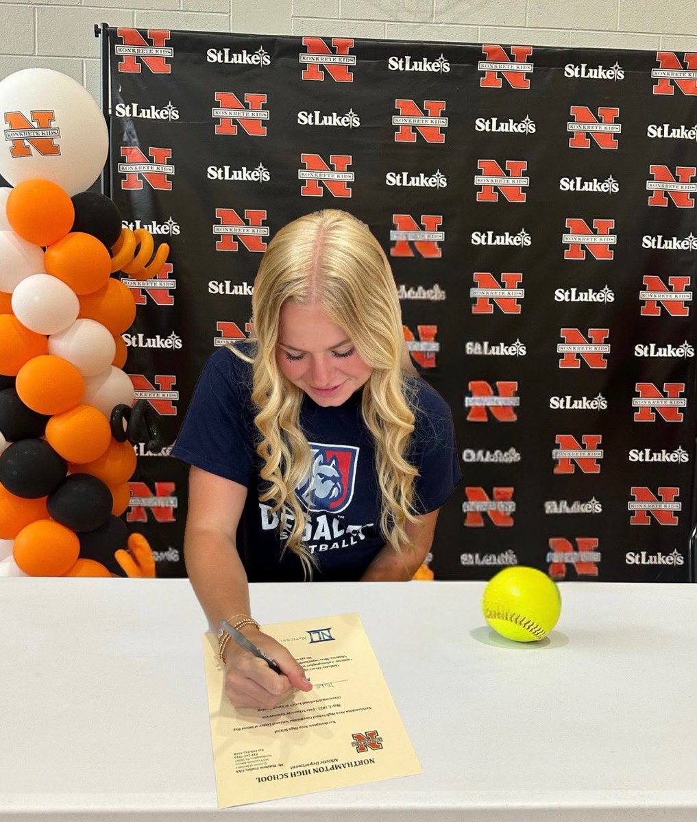 Although I could not make it to signing day; due to a work function….  Our softball community is strong and I couldn’t be more proud of these two individuals.  <a href="/ferenchak_megan/">Megan Ferenchak</a> <a href="/kulp_mikell/">Mikell Kulp</a>