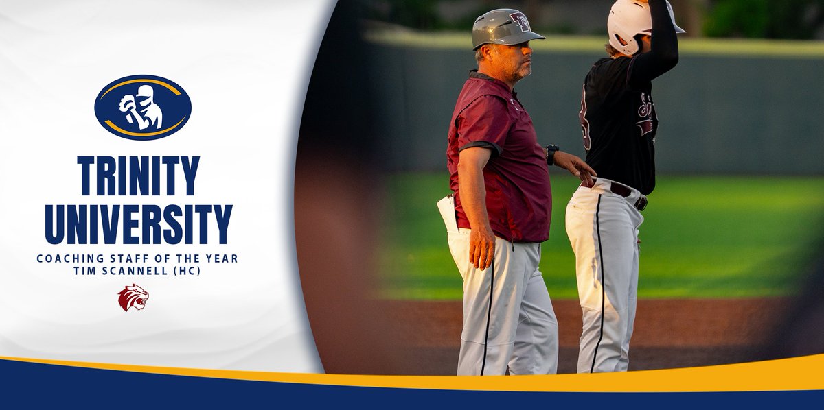 Introducing your 2025 #SCACBsb Major Award Winners for 2025!⚾️

Player of the Year - Michael Smosna of <a href="/mcmsports/">McMurry Athletics</a> 

Pitcher of the Year - Otto Franz of <a href="/CTXAthletics/">Concordia Athletics</a> 

Newcomer of the Year - Collin Bruning of <a href="/mcmsports/">McMurry Athletics</a> 

Coaching Staff of the Year - <a href="/TrinityUTigers/">Trinity Athletics</a> 

#SCACChamps