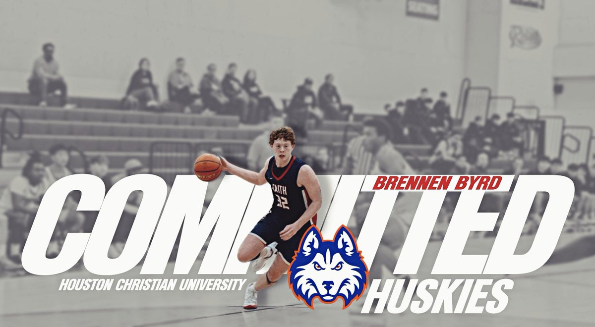 It’s OFFICIAL! Congrats Brennen on your commitment to Houston Christian University! We are all so thankful for the leader that you are, and so proud of all the hard work you put in to earn this opportunity. <a href="/GoFaithLions/">Faith Athletics</a>