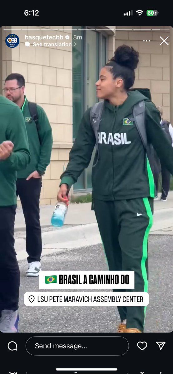 DanB1222's tweet image. So happy to watch a former player get to represent her country! Isabella Nascimento taking the court tonight vs Chicago Sky!!! So much work went into this moment - congrats Bella! @basquetebrasil